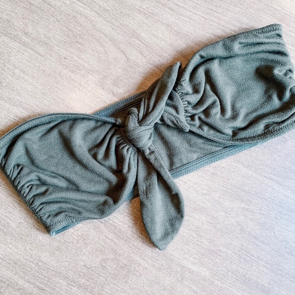 Free People Other - Free People Green Tie Bandeau
